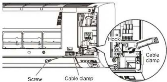 Hook Cable clamp Screw Cable clamp