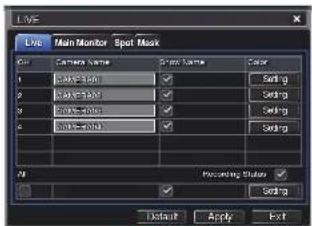Q-See QT848 - Live Tab - 1