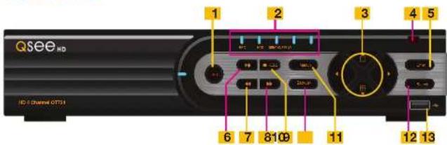 Q-See QT848 - QT724 - 1
