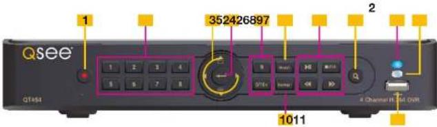 Q-See QT848 - QT228 - 5