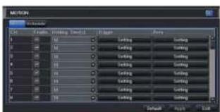 Q-See QT848 - Motion Tab - 1