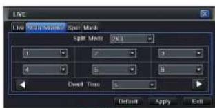 Q-See QT848 - Main Monitor Tab - 1