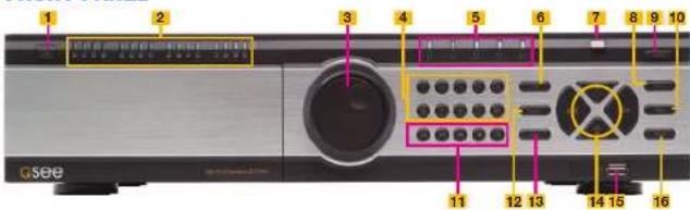 Q-See QT848 - QT724 - 5