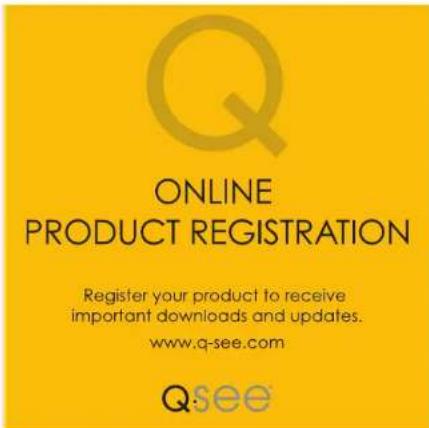 Q-See QT848 - Thank You for Choosing a Q-See Product! - 1