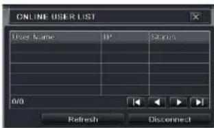 Q-See QT848 - ONLINE USER INFORMATION - 1