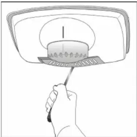 Defy DAC449 - Replacing the light bulb - 1