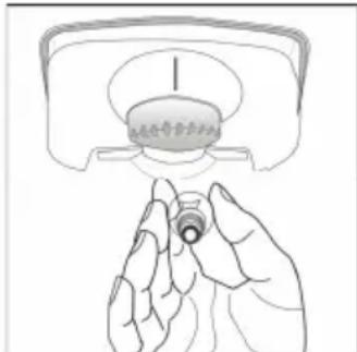 Defy DAC631 - Replacing the illumination lamp - 2
