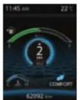 Tata Hexa (2017) - 3) COMFORT to DYNAMIC mode - 1
