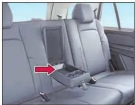Tata Hexa (2017) - Foldable Arm Rest (if equipped) - 1