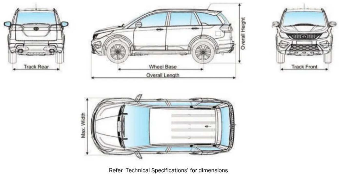 Tata Hexa (2017) - TECHNICAL INFORMATION - 1