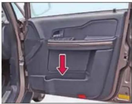 Tata Hexa (2017) - Utility Pockets (front &amp; rear doors) - 1