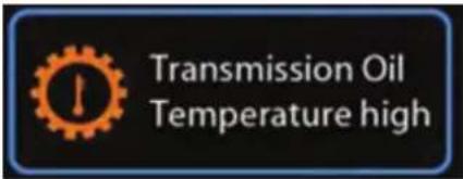 Transmission Oil Temperature high