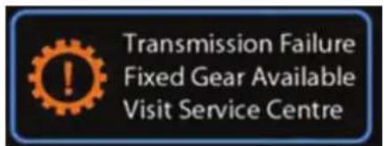 Transmission Failure Fixed Gear Available Visit Service Centre