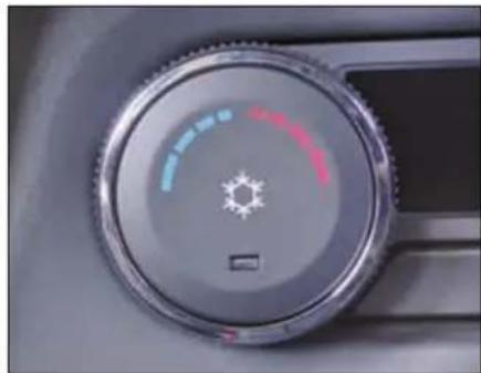 Tata Hexa (2017) - Temperature Control Knob - 1