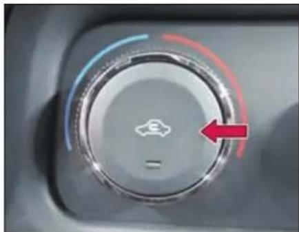 Tata Hexa (2017) - Recirculation Button - 1