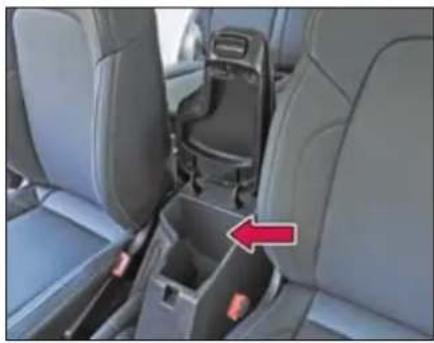 Tata Hexa (2017) - Below The Arm Rest - 1