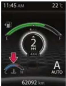 11:45 AM 22°C E F 2 4X4 C H A AUTO 62092 km