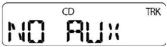 NO CD TRK AUX
