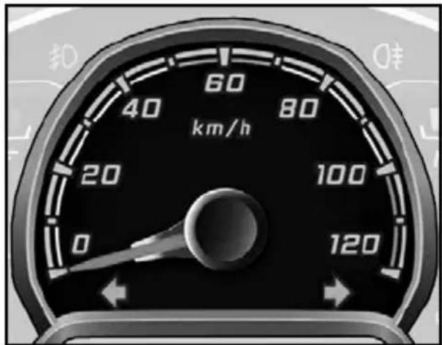 扣 40 60 80 km/h 20 100 0 120