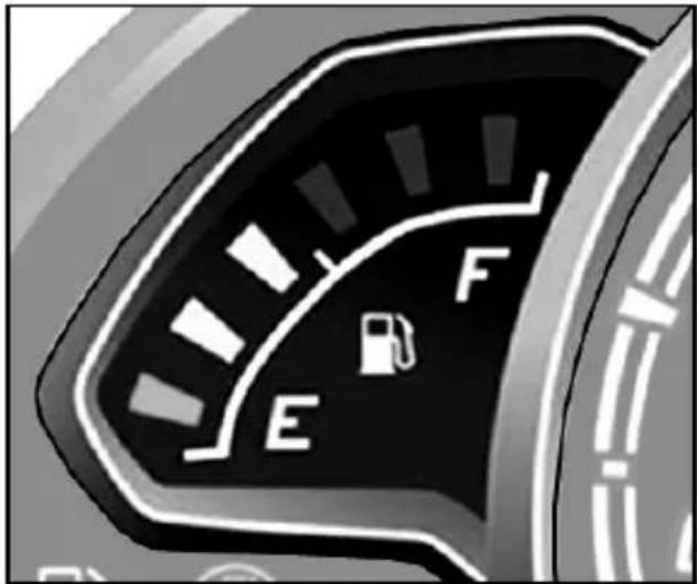E F