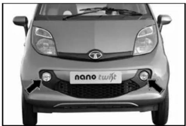 Tata Nano - Front Fog Lamp: (If Applicable) - 1