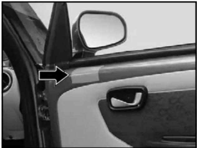 Tata Nano - AMT Instruction sticker: - 1