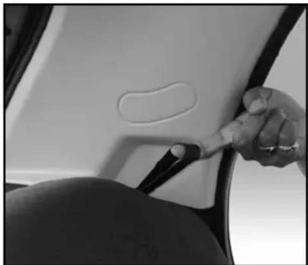Tata Nano - Folding of rear seat back rest - 1