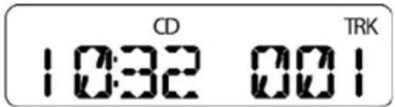 CD 10:32 00:1 TRK
