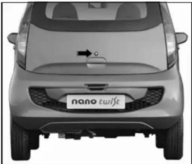 Tata Nano - Tail Gate Locking / Unlocking - 1