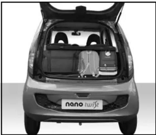 Tata Nano - Tail Gate Locking / Unlocking - 2