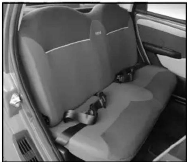 Tata Nano - REAR SEAT - 1