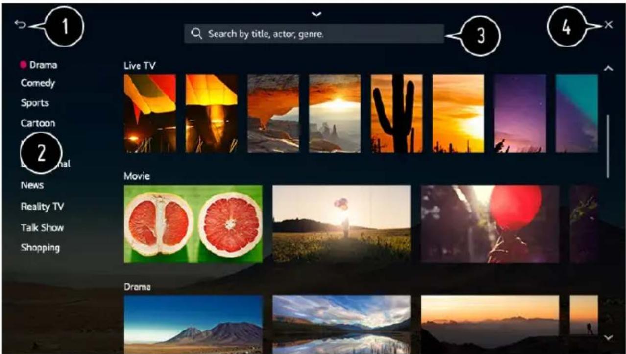 Search by title, actor, genre. Drama Comedy Sports Cartoon 2 News Reality TV Talk Show Shopping Live TV Movie Drama