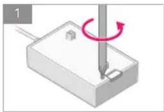 SONY KOOV EKV-250B - How to install batteries - 3