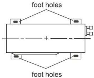 foot holes foot holes