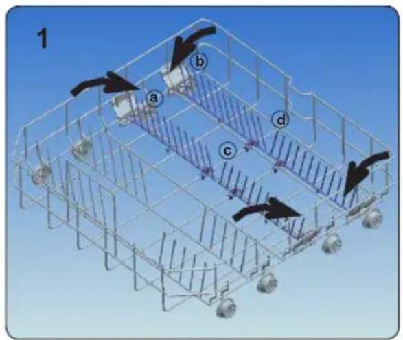 Godrej DWF EON VES 13Z STI GPGR - Four Folding Racks (12 ps) - 1