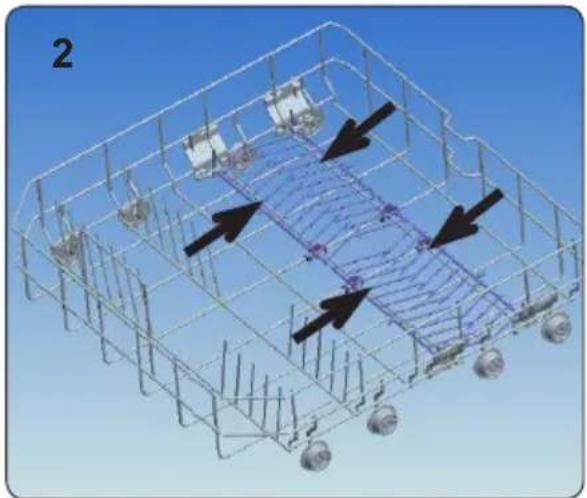 Godrej DWF EON VES 13Z STI GPGR - Four Folding Racks (12 ps) - 2