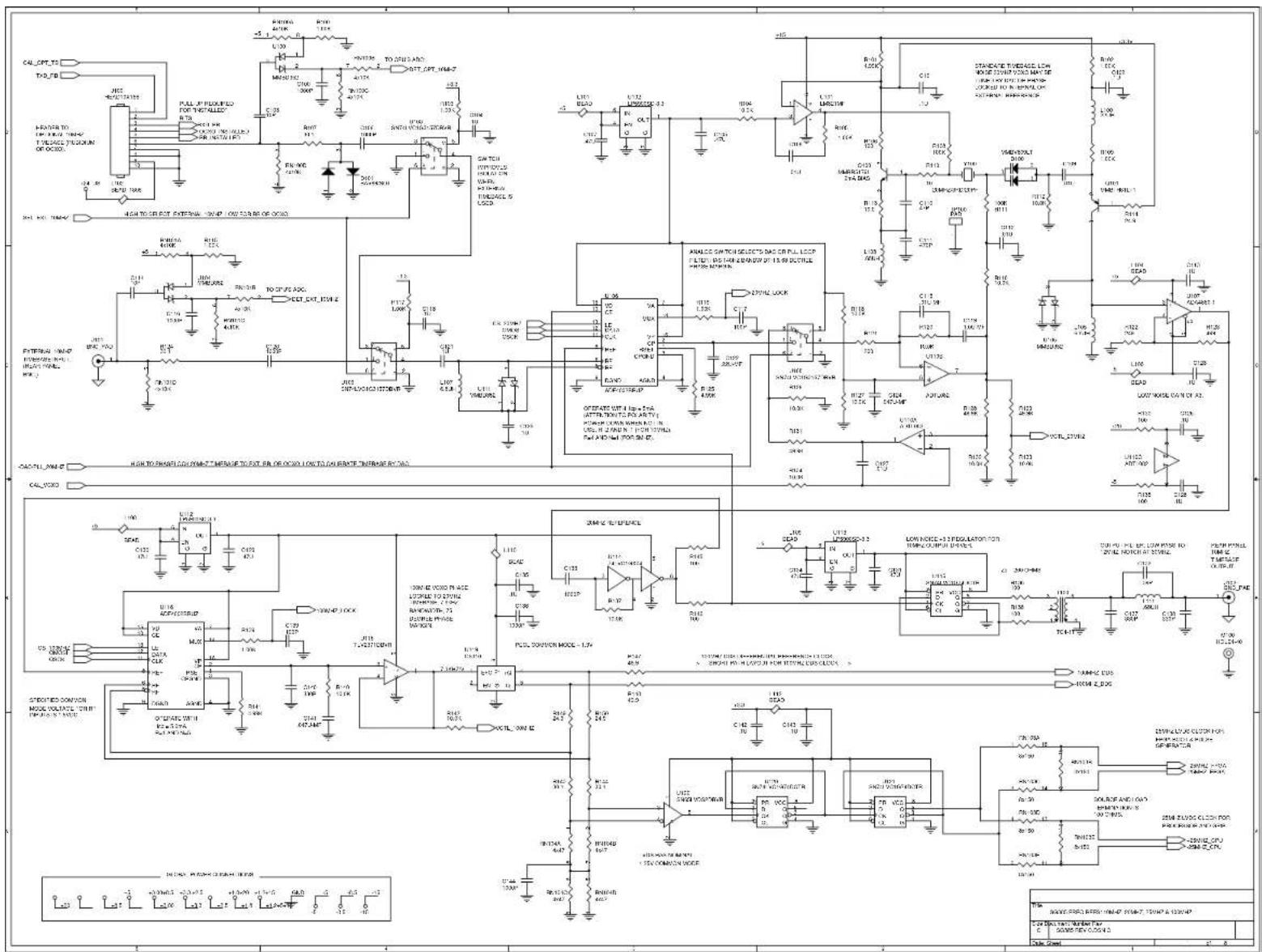 SRS SG380 - Appendix C : Schematic Diagrams - 39