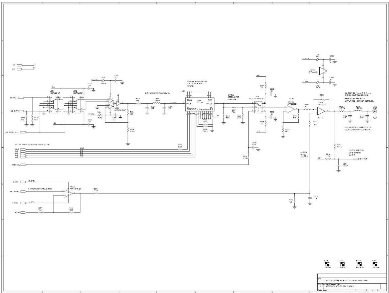 SRS SG380 - Appendix C : Schematic Diagrams - 54