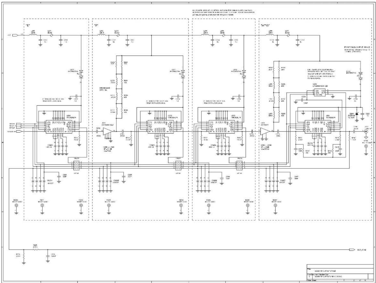 SRS SG380 - Appendix C : Schematic Diagrams - 53