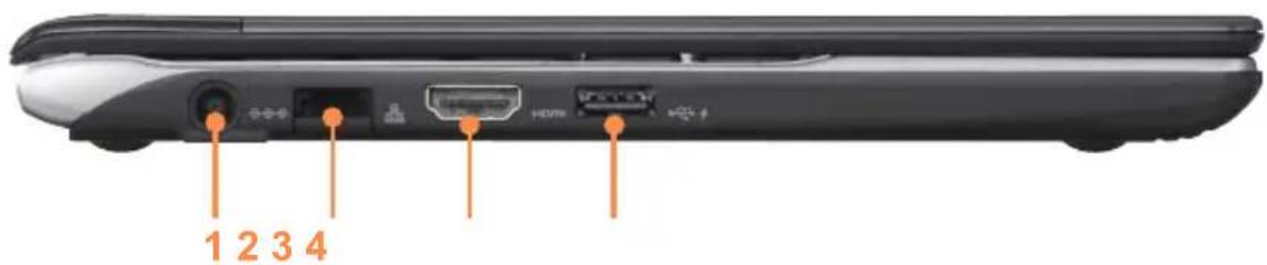 SAMSUNG NP350U2Y - Left View - 1