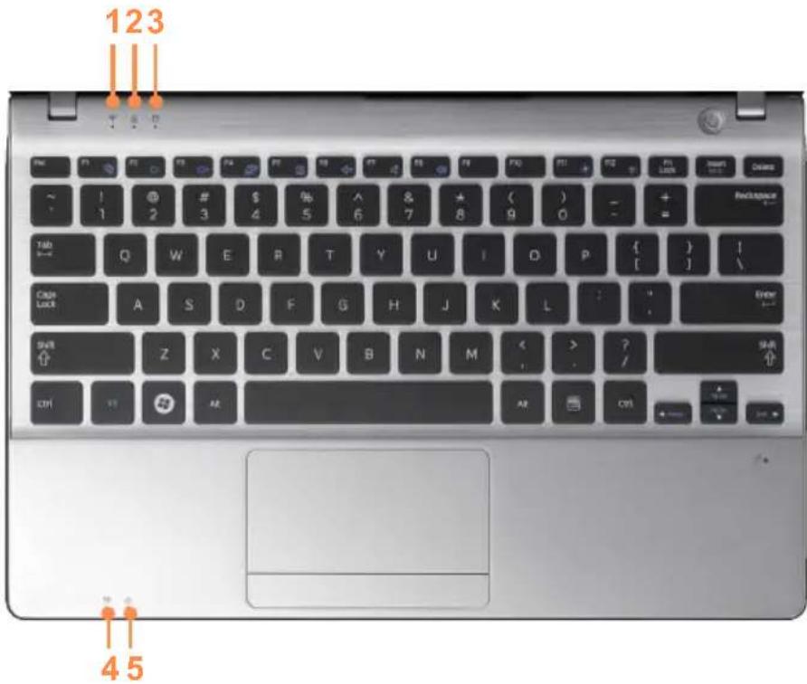 SAMSUNG NP350U2Y - Status Indicators - 1