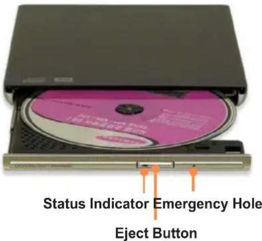 SAMSUNG NP350U2Y - Inserting and Ejecting a CD - 1