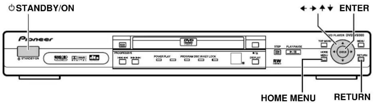 PIONEER DVD-V5000 - Tip - 1