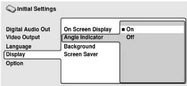 PIONEER DVD-V5000 - Angle Indicator - 1