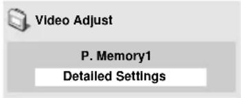 PIONEER DVD-V5000 - Press ↓ (cursor down) to select "Detailed Settings" then press ENTER. - 1