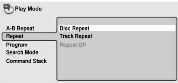 PIONEER DVD-V5000 - Select a repeat play option. - 3