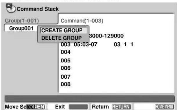 PIONEER DVD-V5000 - Create a Group - 1