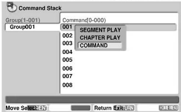PIONEER DVD-V5000 - Example 2: Input wait time - 1