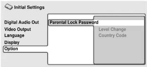 PIONEER DVD-V5000 - Registering a new password - 1