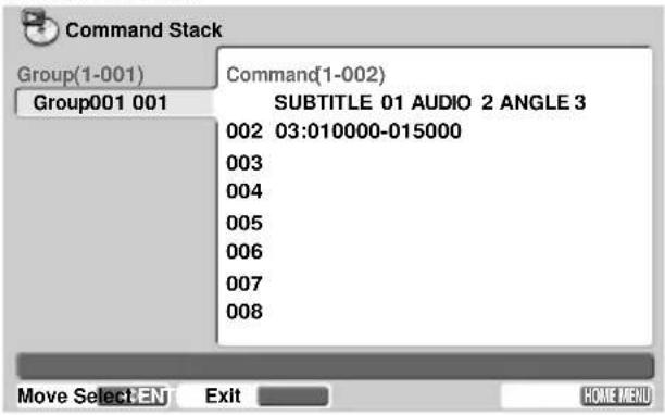 PIONEER DVD-V5000 - Delete Groups - 3